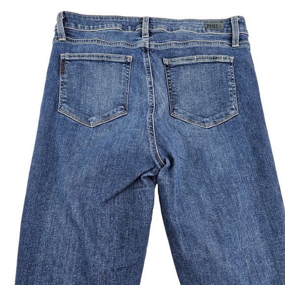 PAIGE HOXTON ANKLE Blue Ankle & Cropped Jeans - Picture 13 of 16